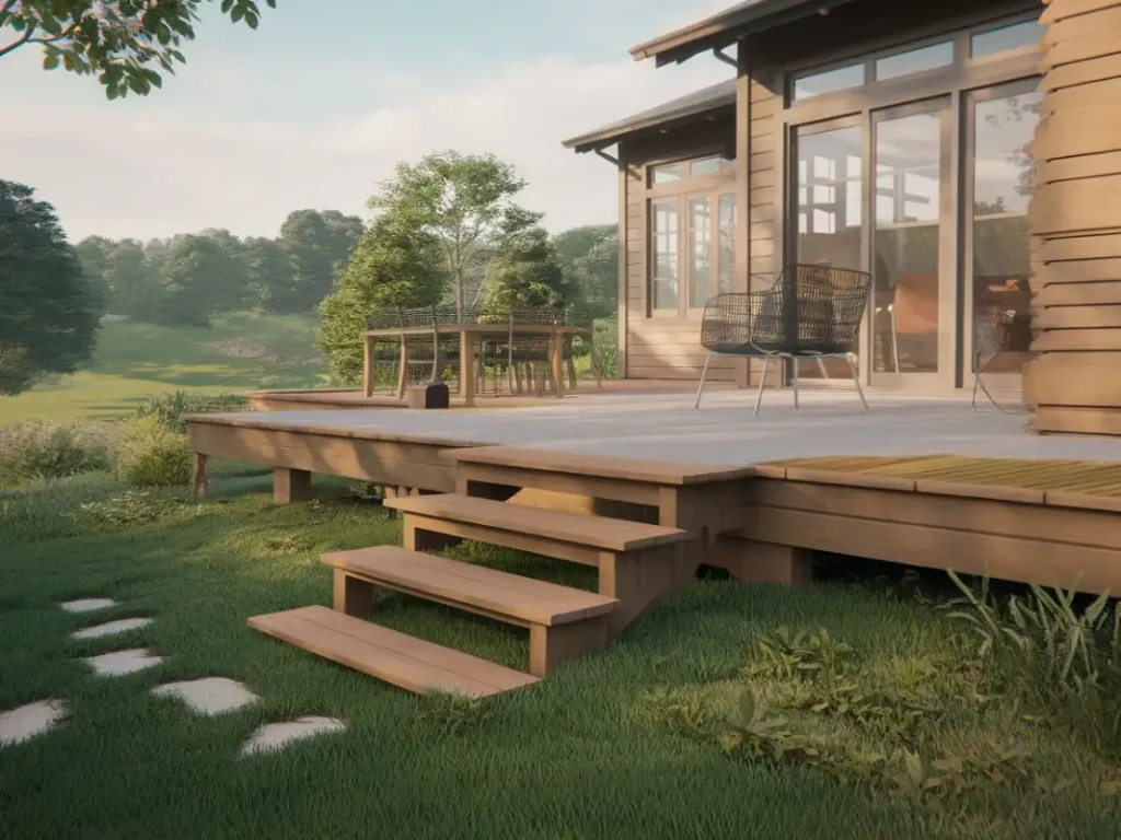 How much does a deck and patio cost in Northern Virginia