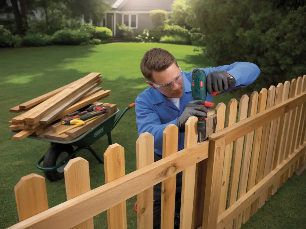 Backyard Fence Installation in Northern Virginia