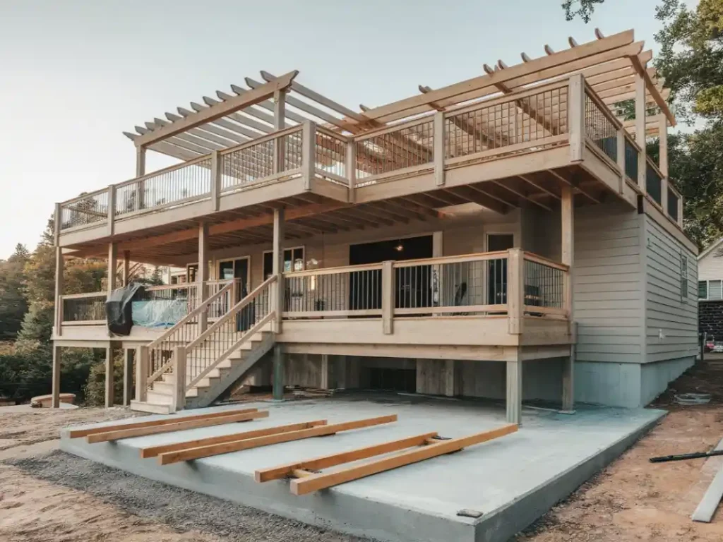 Cost of a Multi-Level Deck in Northern Virginia