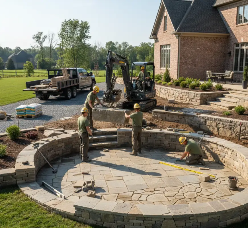 Retaining Walls & Stonework