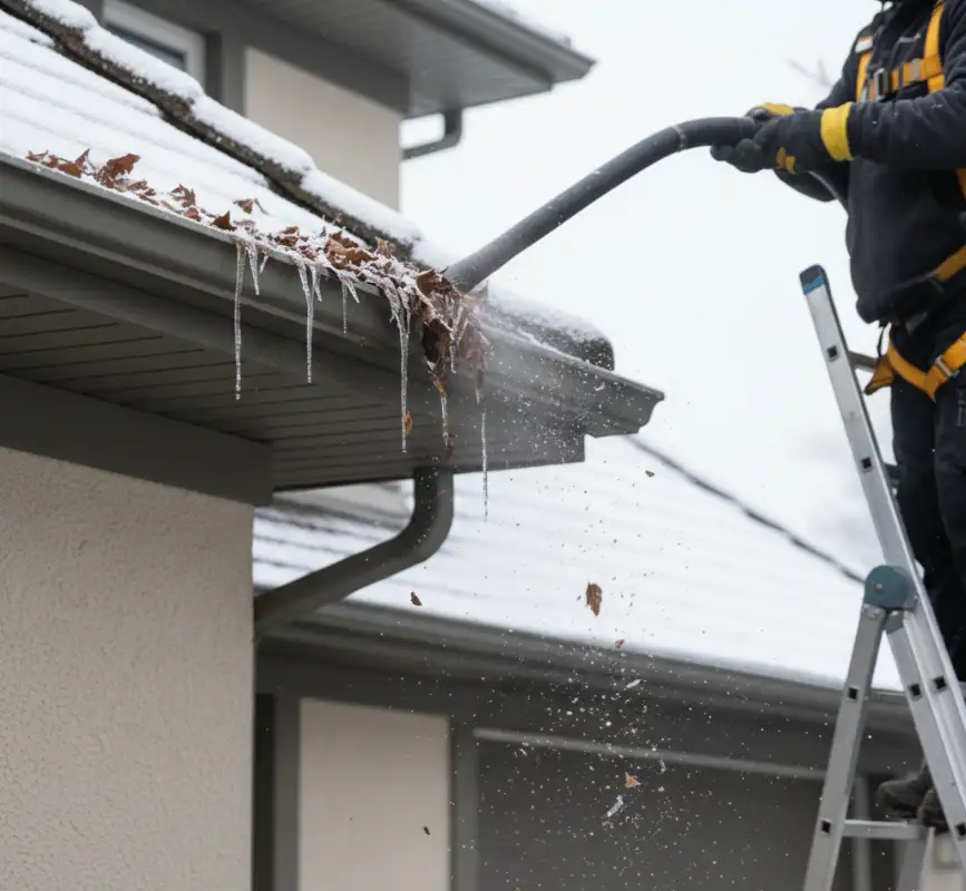 Winter Gutter Cleaning in Northern Virginia