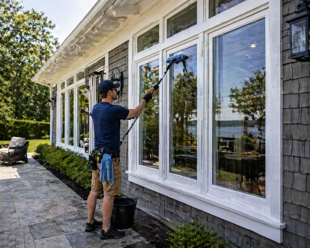 Hard Water Does to Your Entire Home Exterior