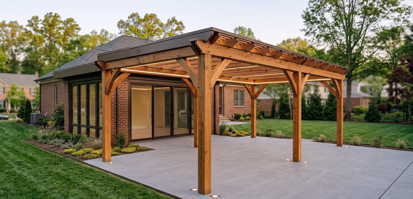 Pergolas & Pavilions results in Dale City, Virginia — Lawn Theory