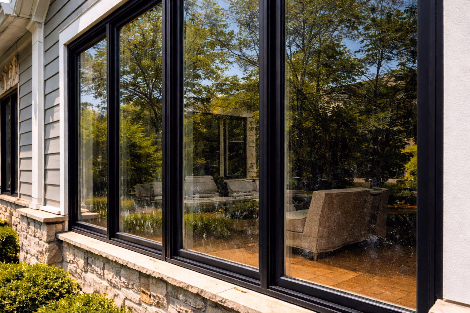 After Exterior Window Cleaning Fairfax County