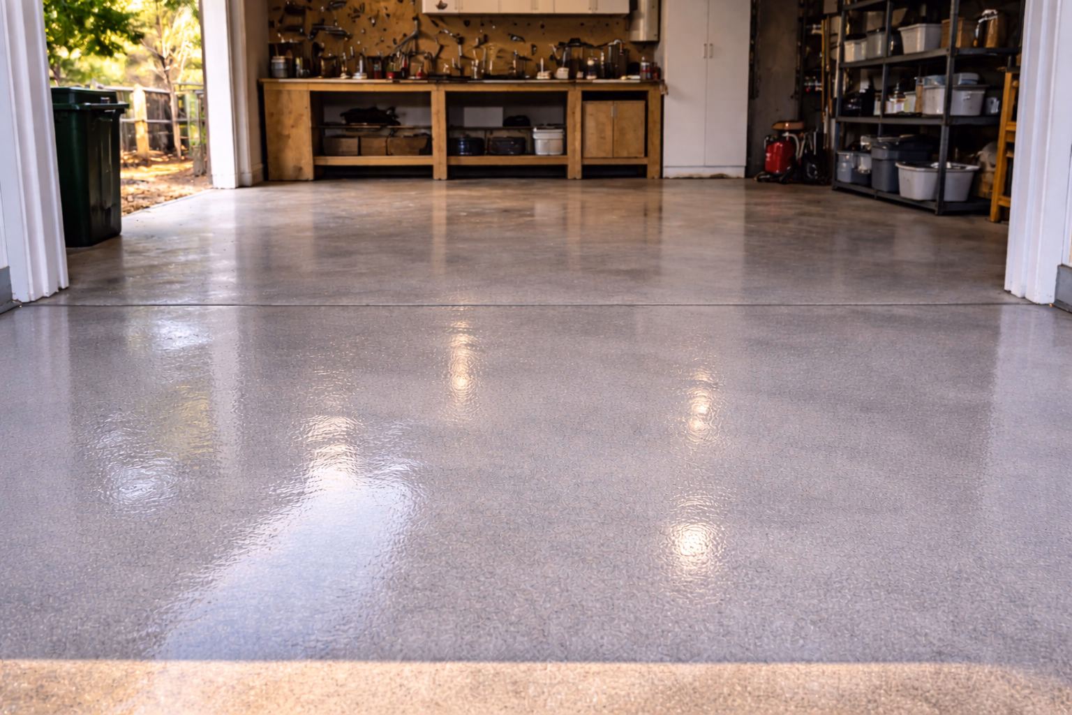 After Garage Floor & Concrete Cleaning Alexandria