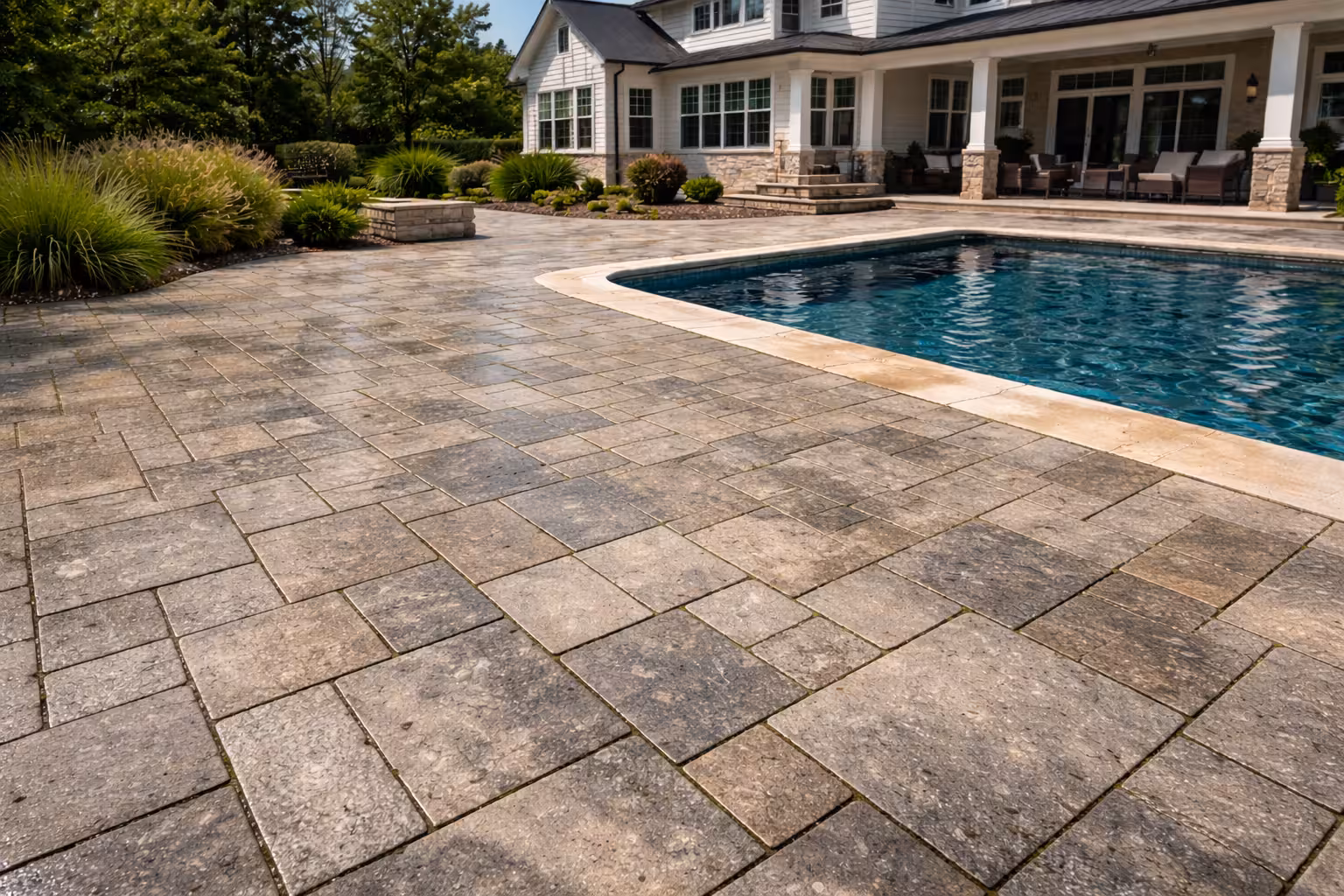 After Patio & Pool Deck Cleaning Loudoun County