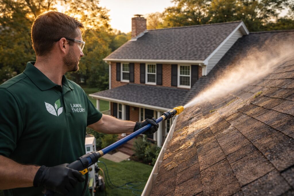 hero roof cleaning service in Alexandria