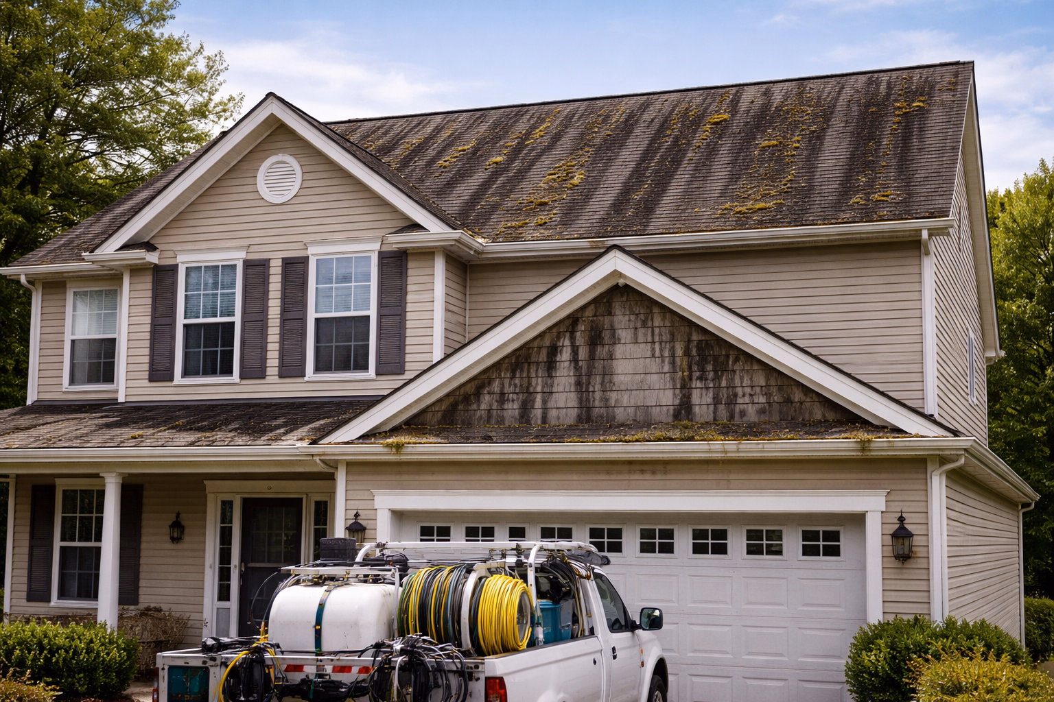 before1 roof cleaning service in prince william county