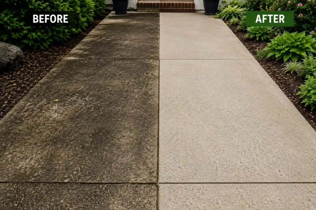Concrete Cleaning in Northern Virginia