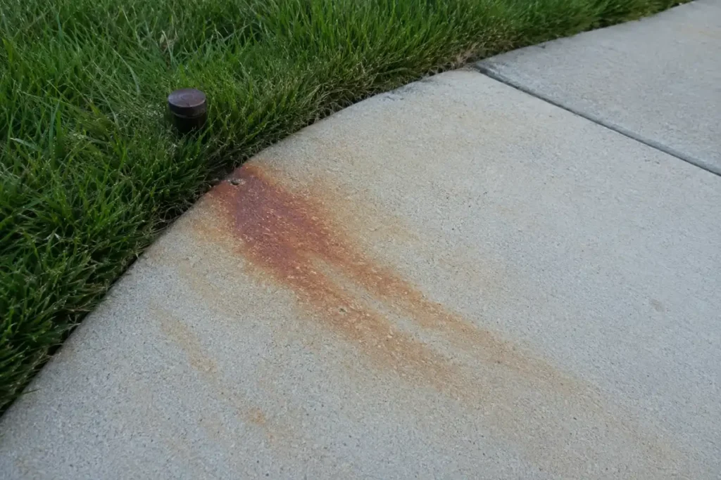 Sprinkler Rust Stains on Your Northern Virginia