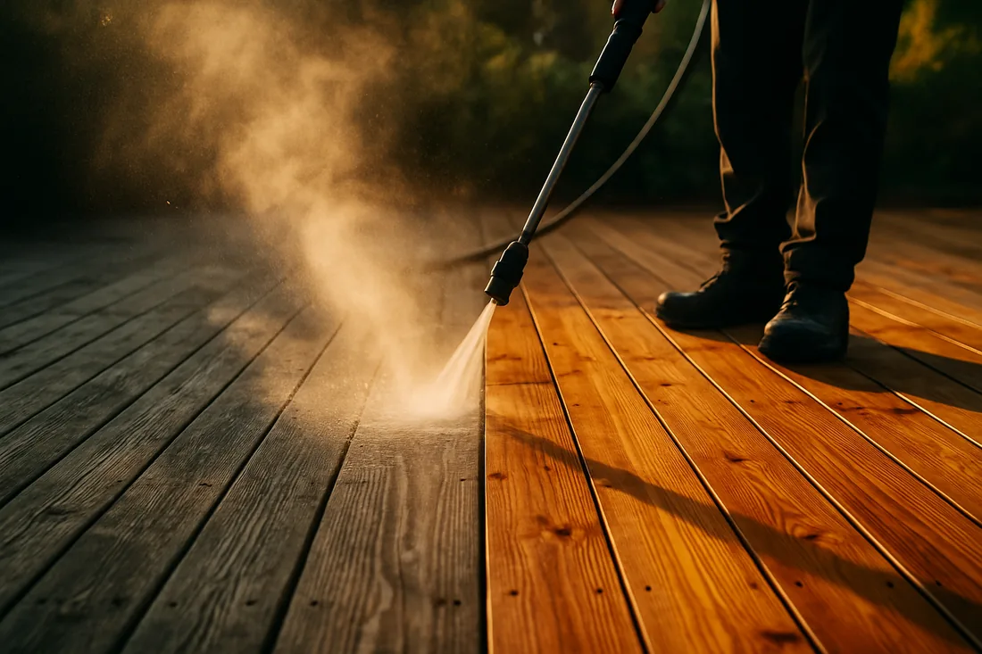Deck and fence cleaning in Northern Virginia
