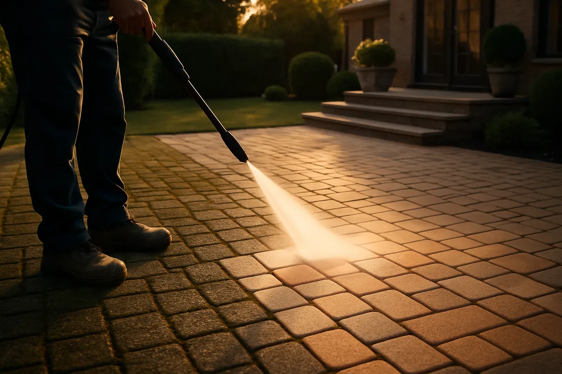 Patio and paver cleaning in Northern Virginia