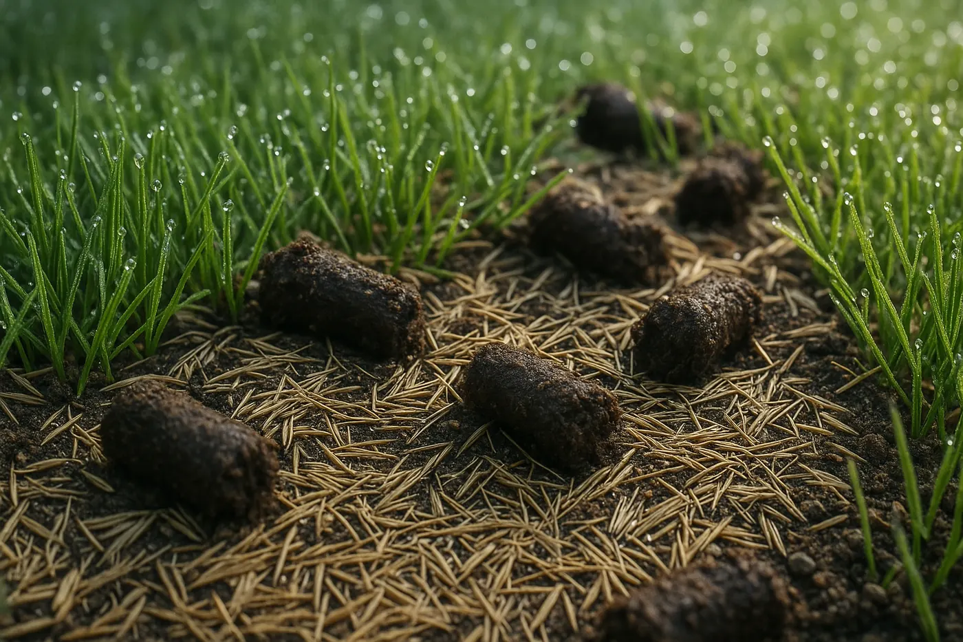 Aeration & Overseeding results in Shirlington, Virginia — Lawn Theory