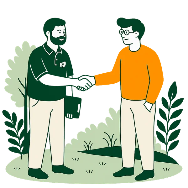 Consultation walkthrough with a Lawn Theory expert